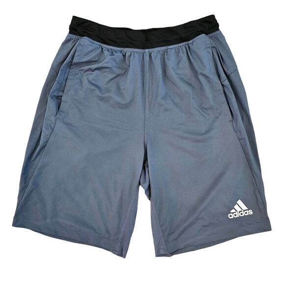 Men's Adidas Aeroready 9" Inseam Blue Shorts Size Small Training Jogging Workout - Picture 1 of 5